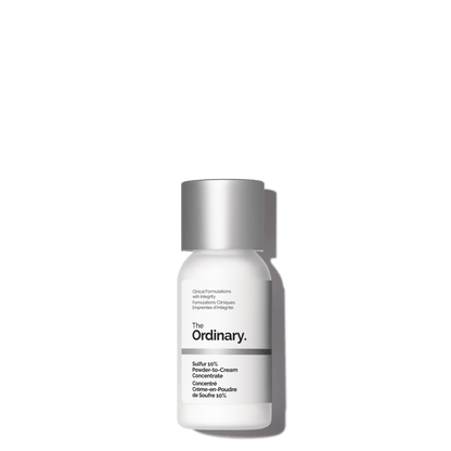 The Ordinary Sulfur 10% Powder-to-Cream Concentrate - Acne Spot Correction for Sensitive Skin