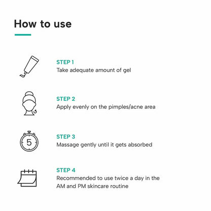 Dermatouch Salicylic Acid 2% Niacinamide 6% Acne Oil-Free Gel
