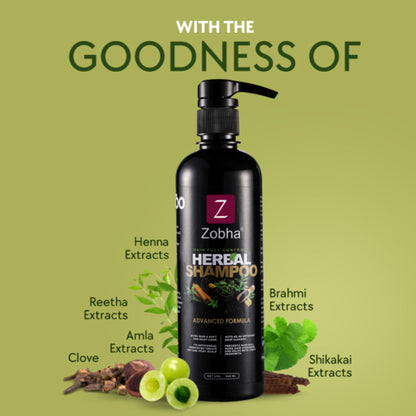Zobha Hair Fall Control Herbal Shampoo