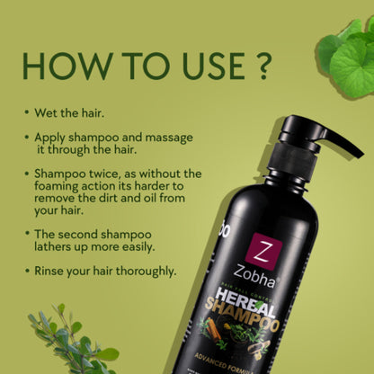 Zobha Hair Fall Control Herbal Shampoo