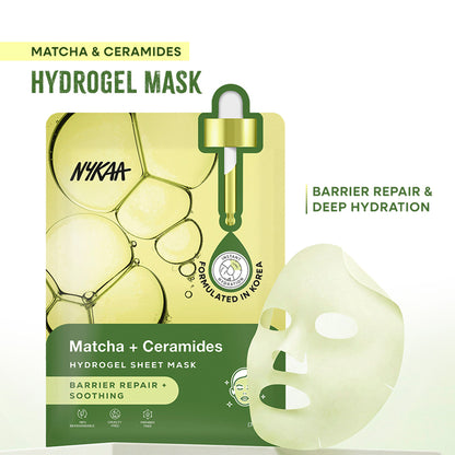 Nykaa Skin Sheet Mask - Matcha And Ceramide