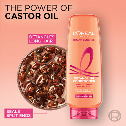 L'Oreal Paris Dream Lengths Detangling Conditioner For Long Damaged Hair