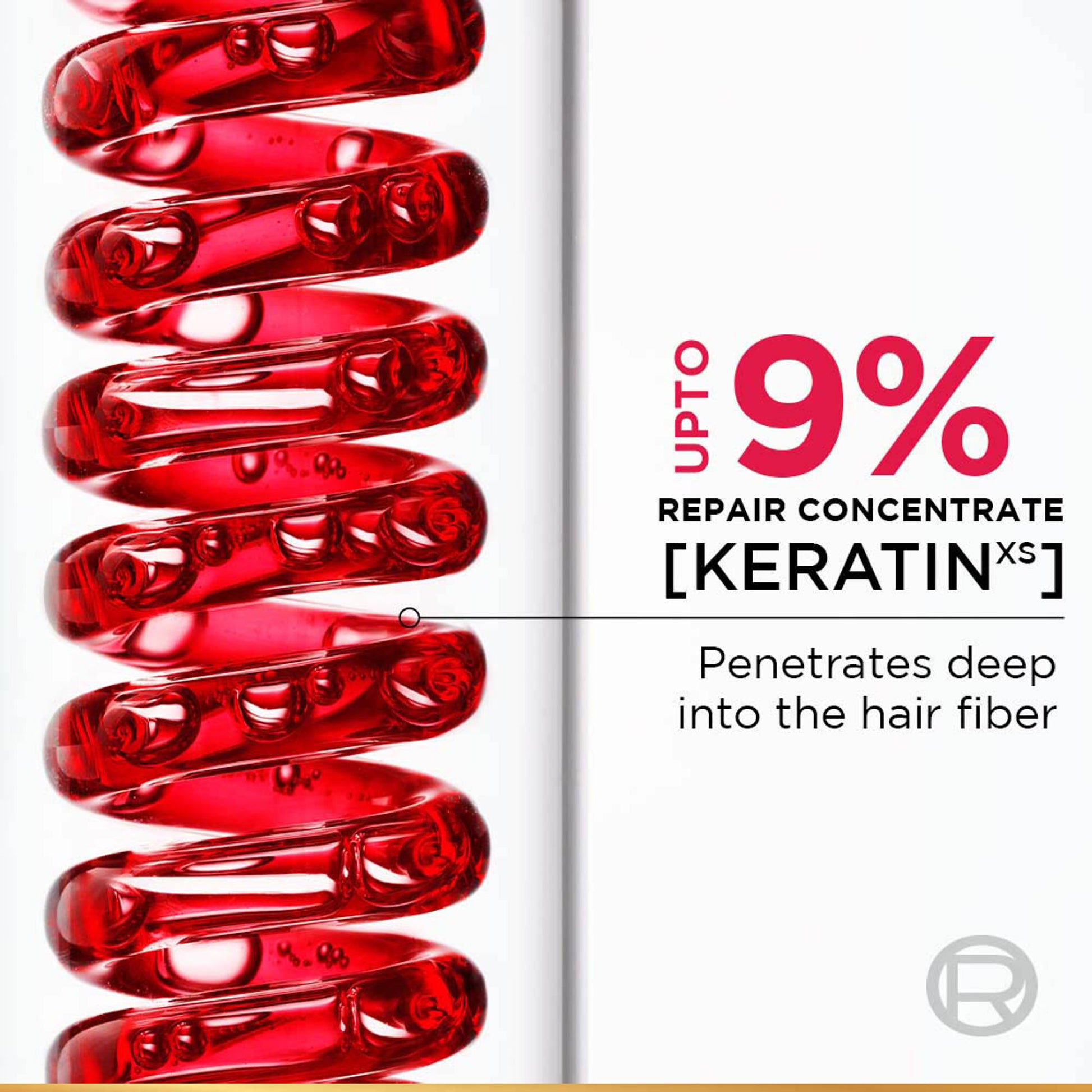 L'Oréal Paris Total Repair 5 Conditioner - Restores Damaged Hair Powered by Keratin XS Technology