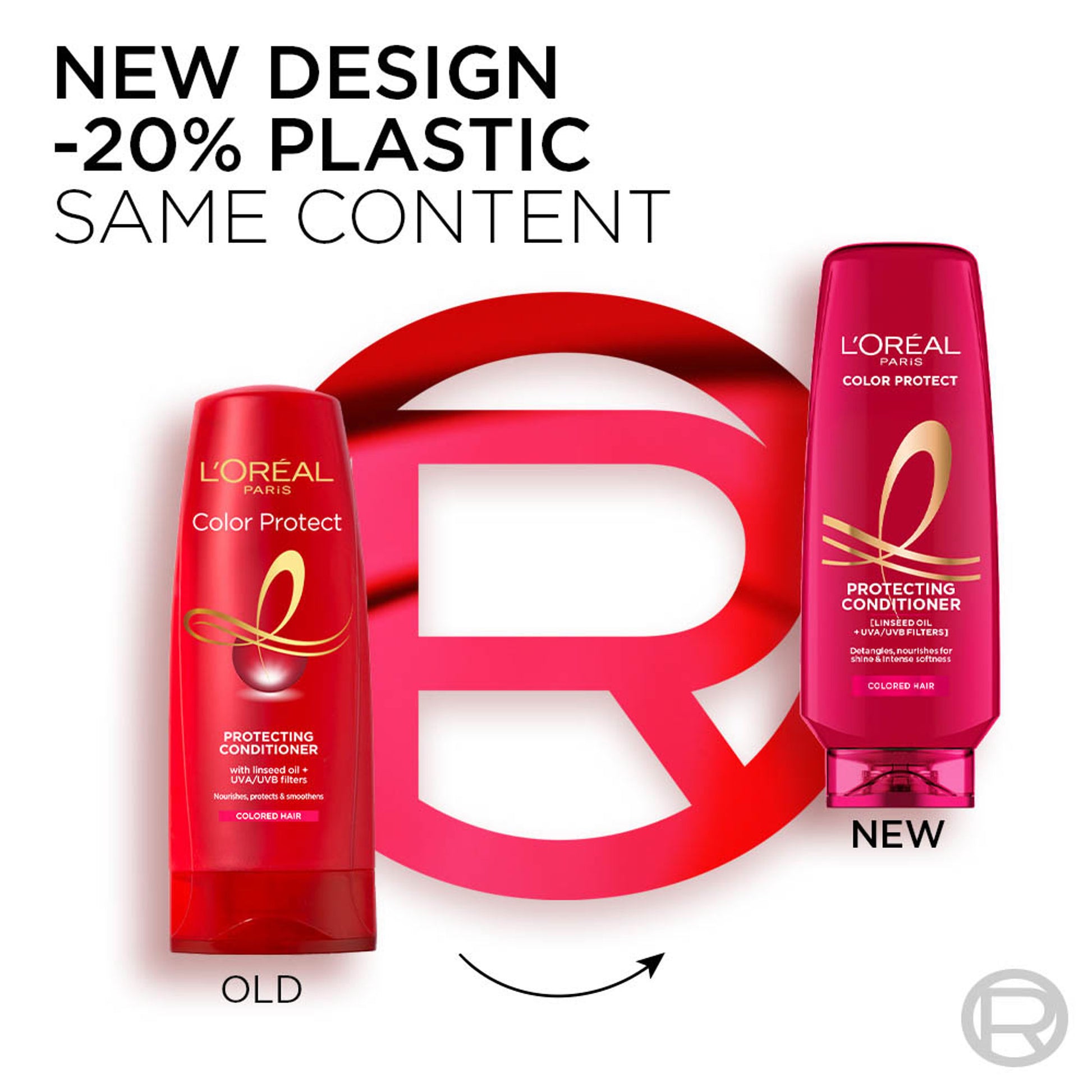 L'Oreal Paris Colour Protecting Conditioner For Coloured Hair With UVA/UVB Filters