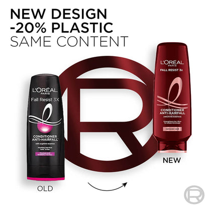 L'Oreal Paris Fall Resist 3x Anti-Hair Fall Conditioner For Fragile Hair