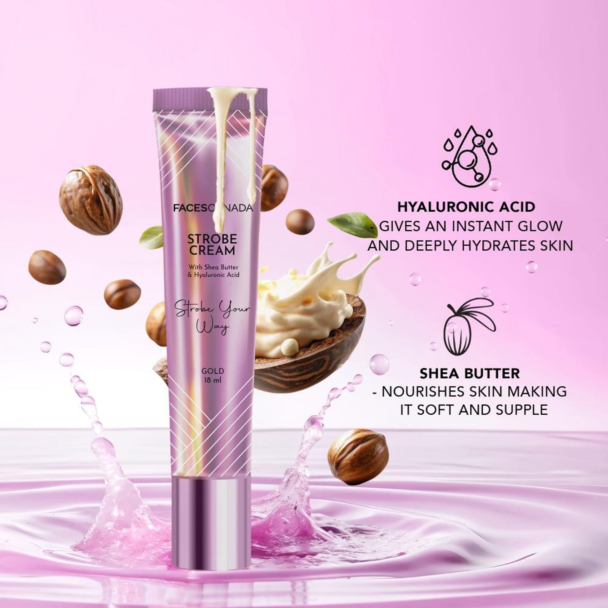 Faces Canada Strobe Cream Mini - Pink
