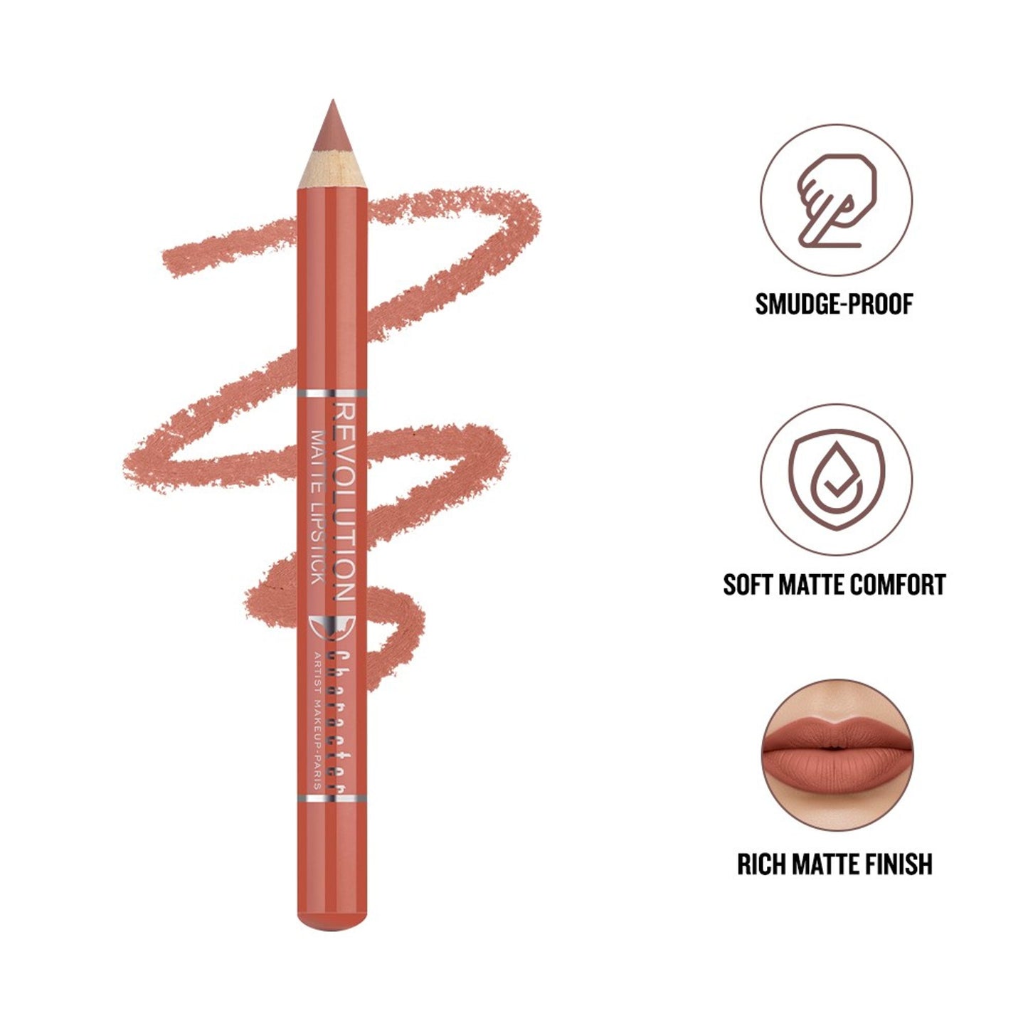 Character Revolution Matte Lipstick - RL002