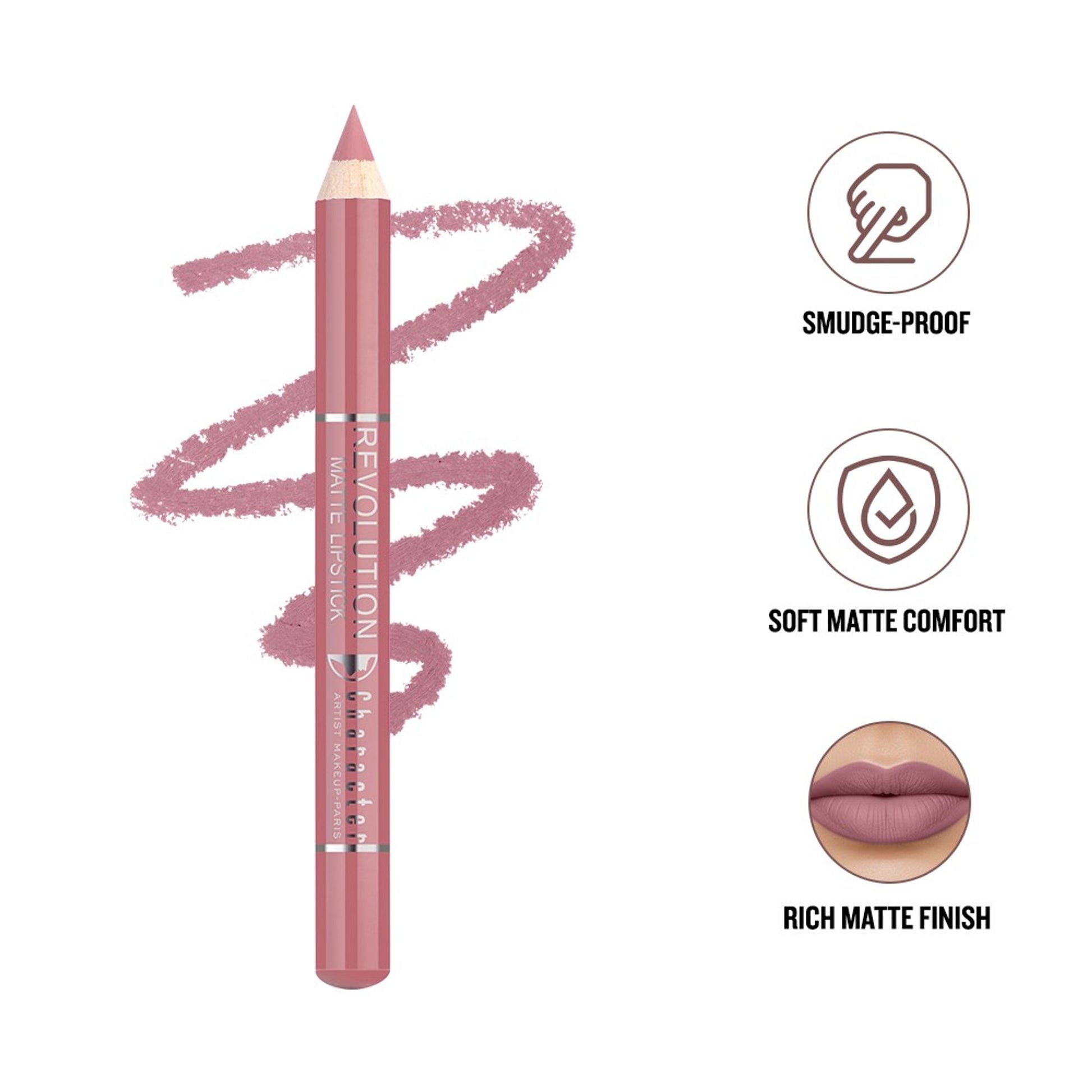 Character Revolution Matte Lipstick - RL005
