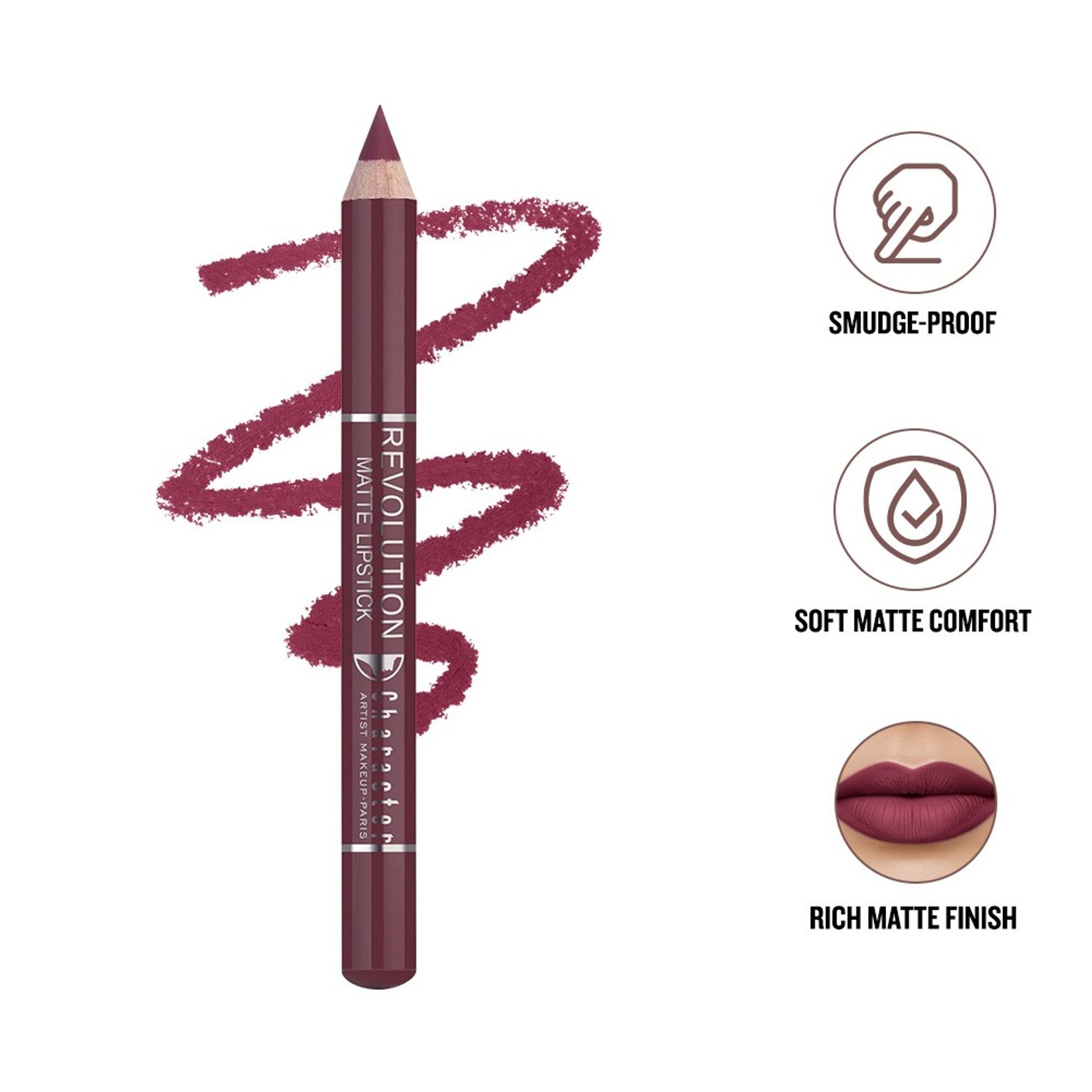 Character Revolution Matte Lipstick - RL016