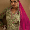 Dhiyona IE Bandhani Printed Pure Cotton Kurta With Trousers & Dupatta