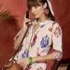 Indyancart IE Printed A-Line Tunic & Trousers Co-Ord Set