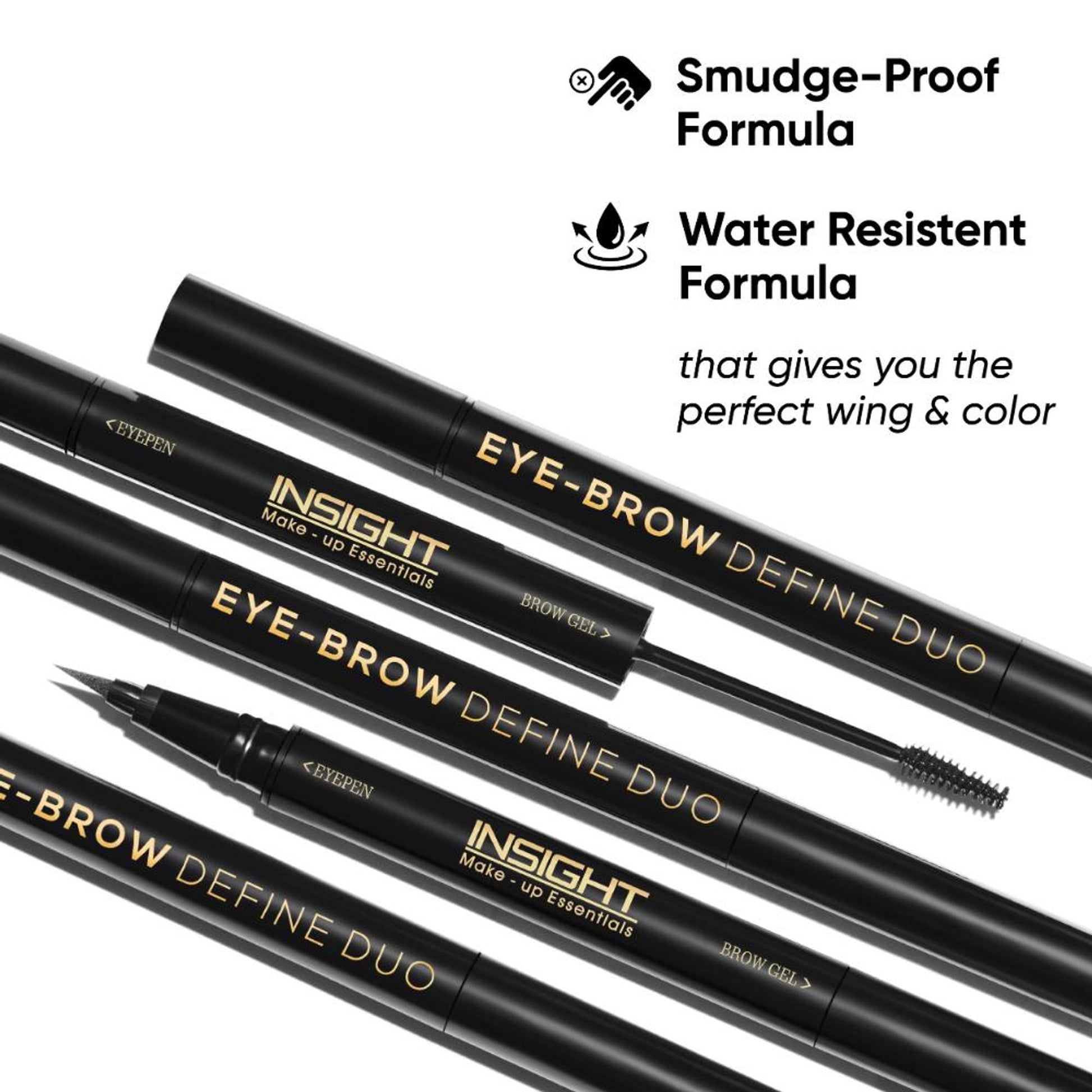 Insight Cosmetics Eye-Brow Define Duo 2 In 1 - Black