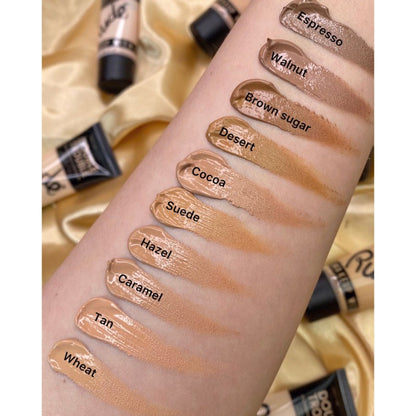 Rude Cosmetics Double Trouble Foundation + Concealer - Cocoa 16