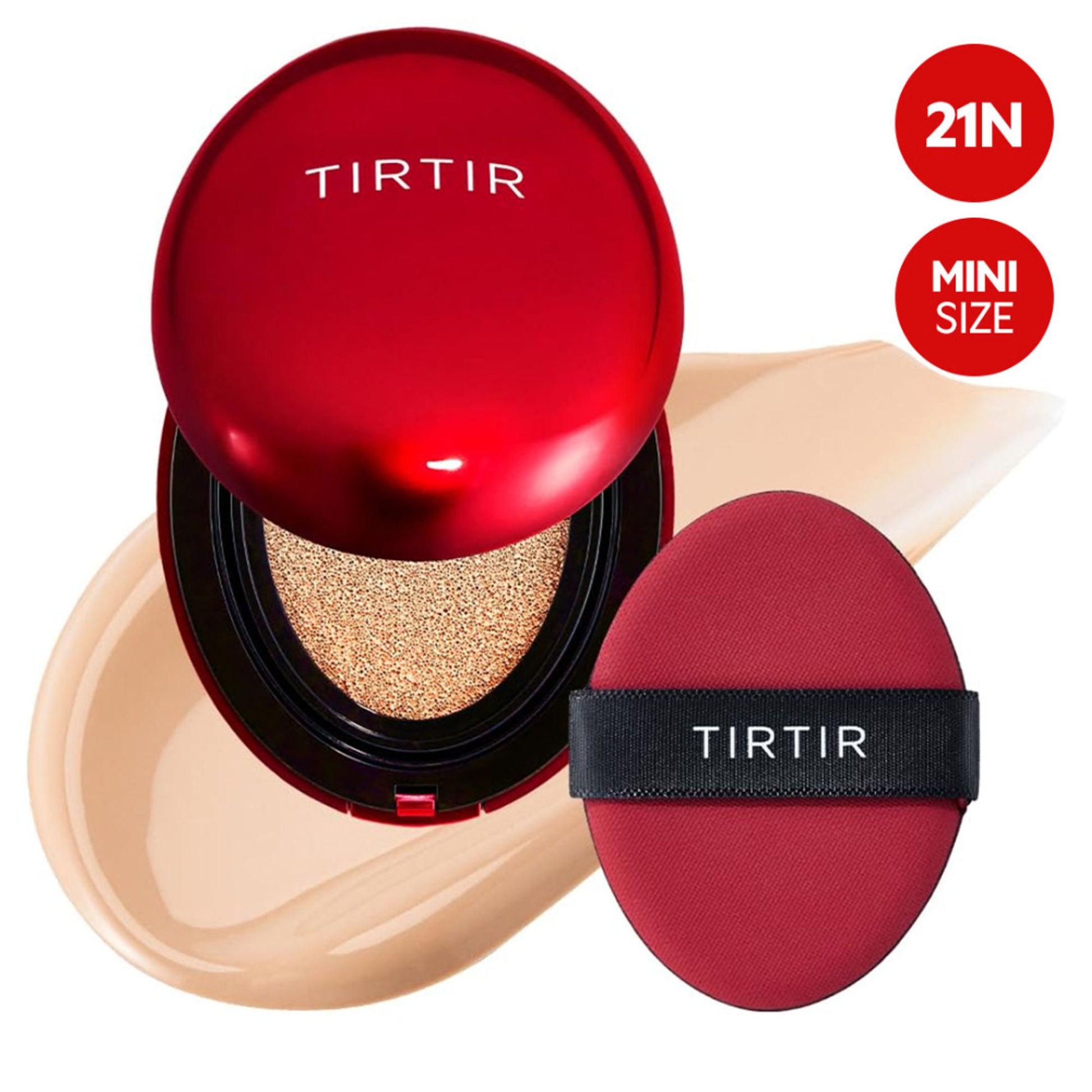 TIRTIR Mask Fit Red Mini Cushion Foundation - 21N Ivory