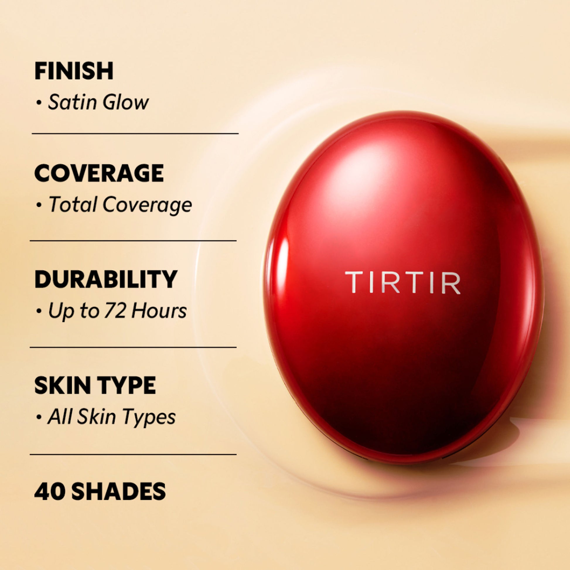 TIRTIR Mask Fit Red Cushion Foundation - 17W French Vanilla