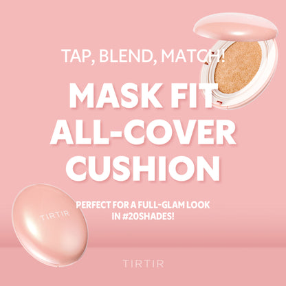TIRTIR Mask Fit All-Cover Cushion Foundation - 13N Fair Ivory