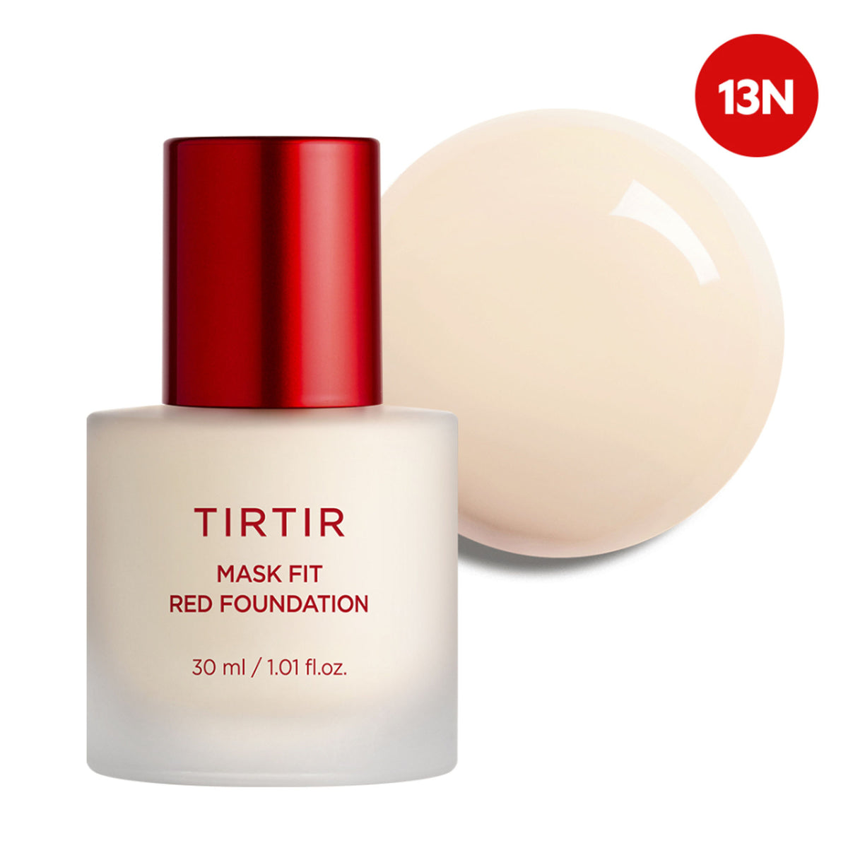 TIRTIR Mask Fit Red Foundation - 13N Fair Ivory