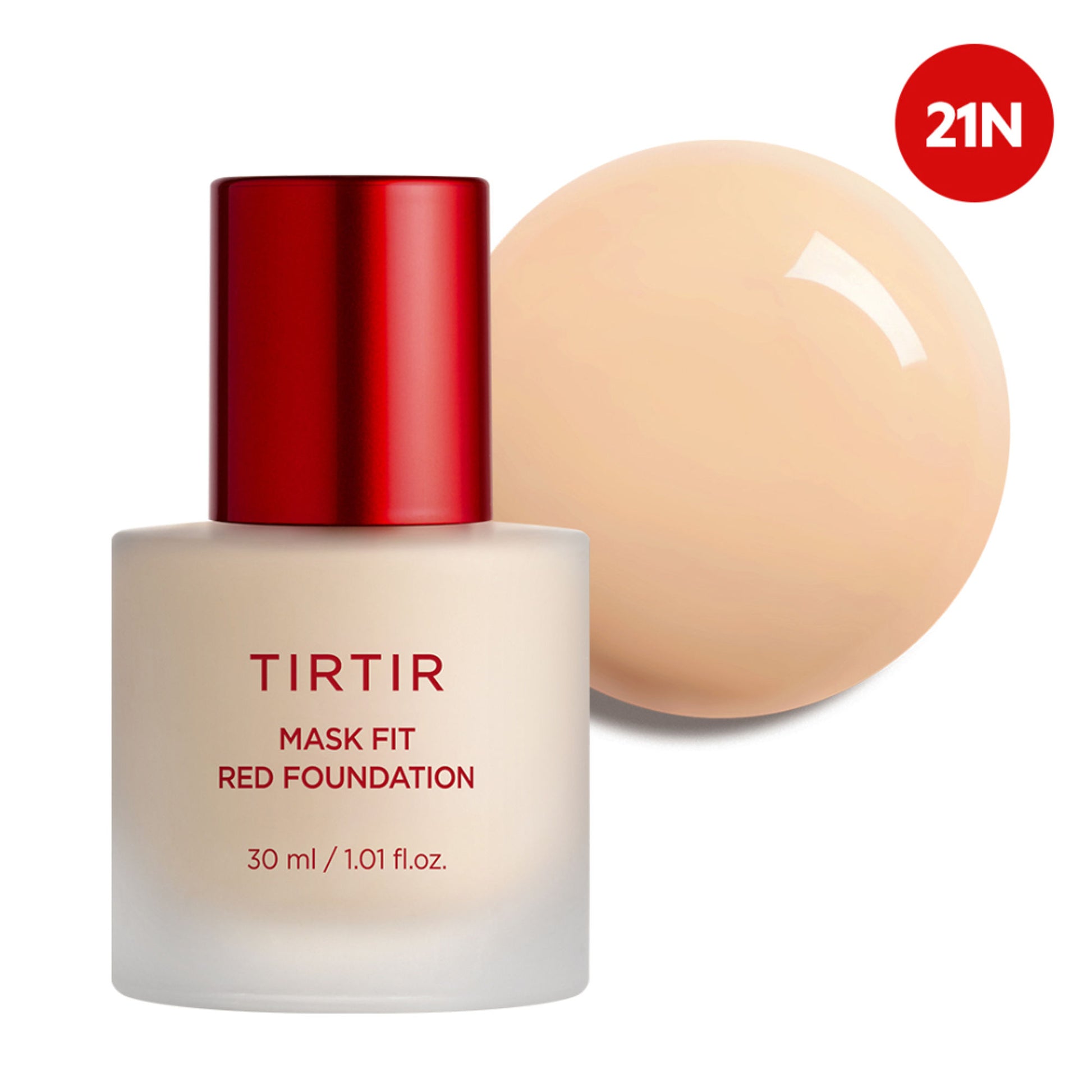 TIRTIR Mask Fit Red Foundation - 21N Ivory