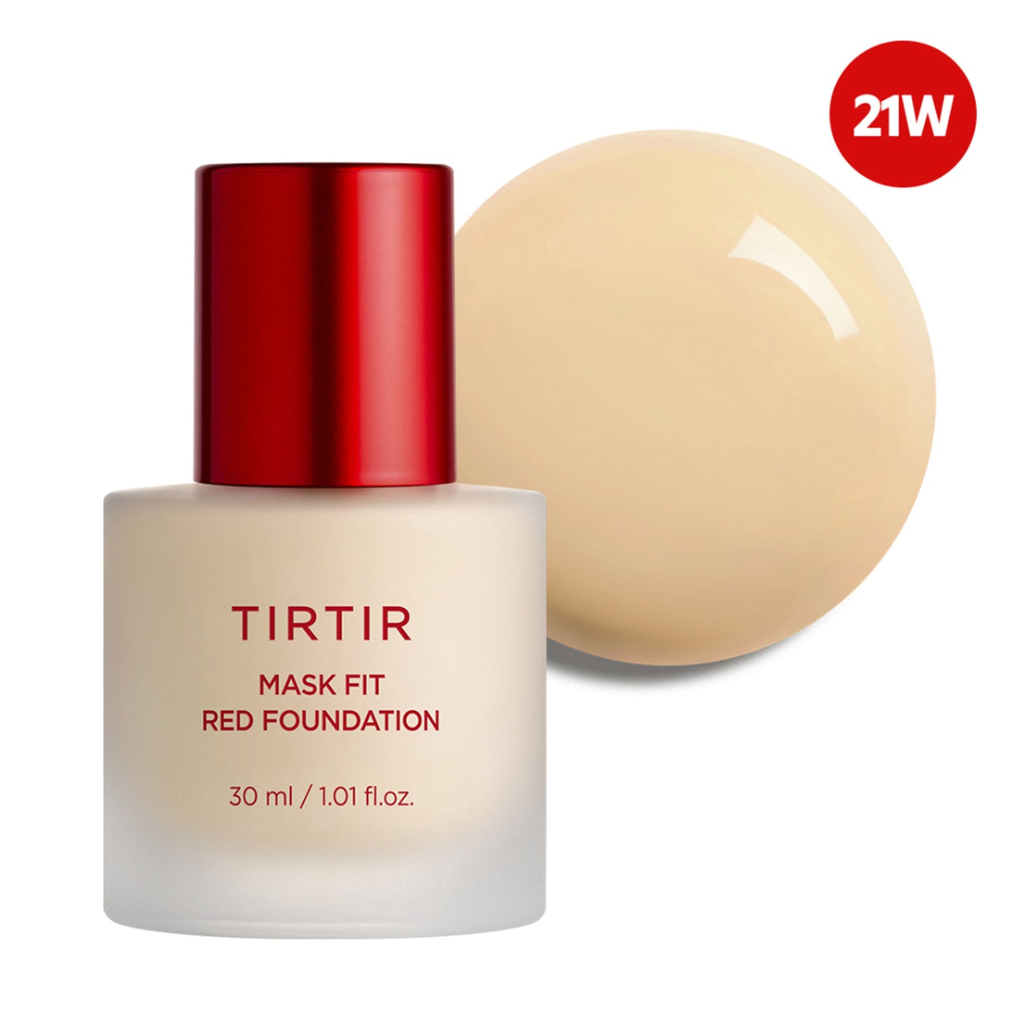TIRTIR Mask Fit Red Foundation - 21W Natural Ivory