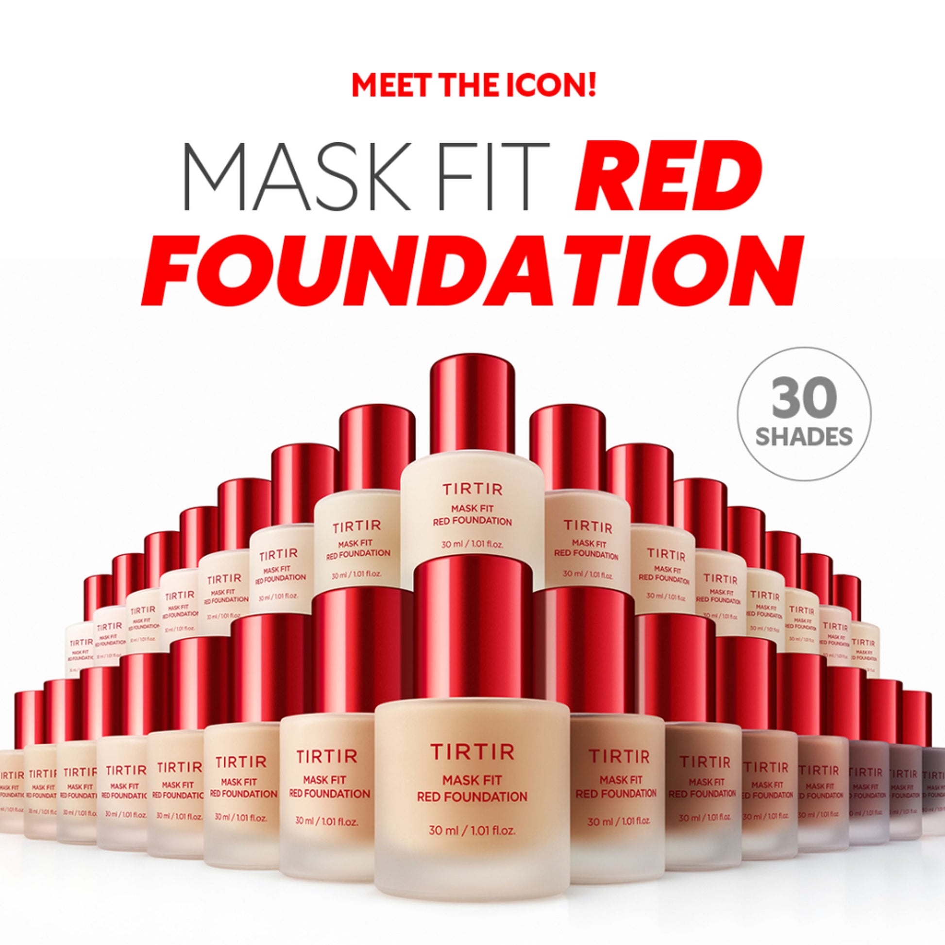 TIRTIR Mask Fit Red Foundation - 27N Camel