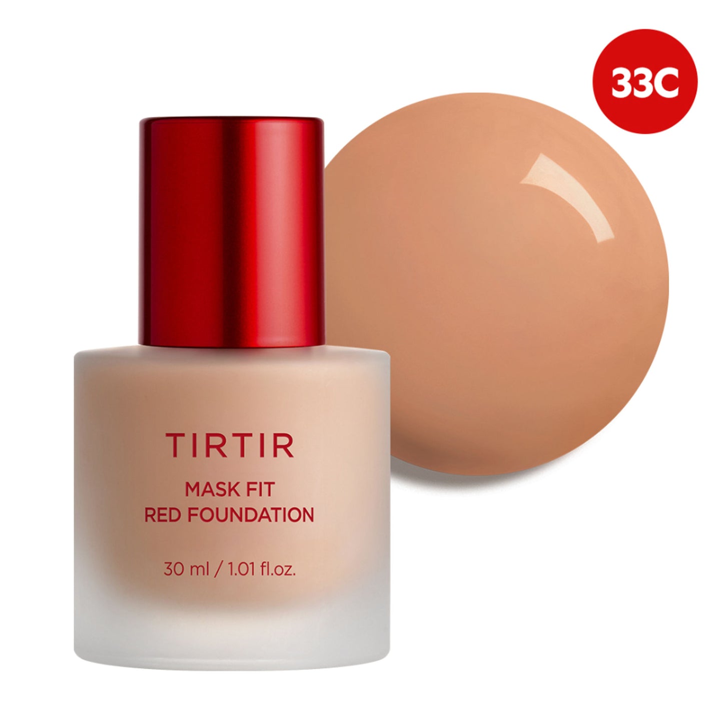 TIRTIR Mask Fit Red Foundation - 33C Hazel