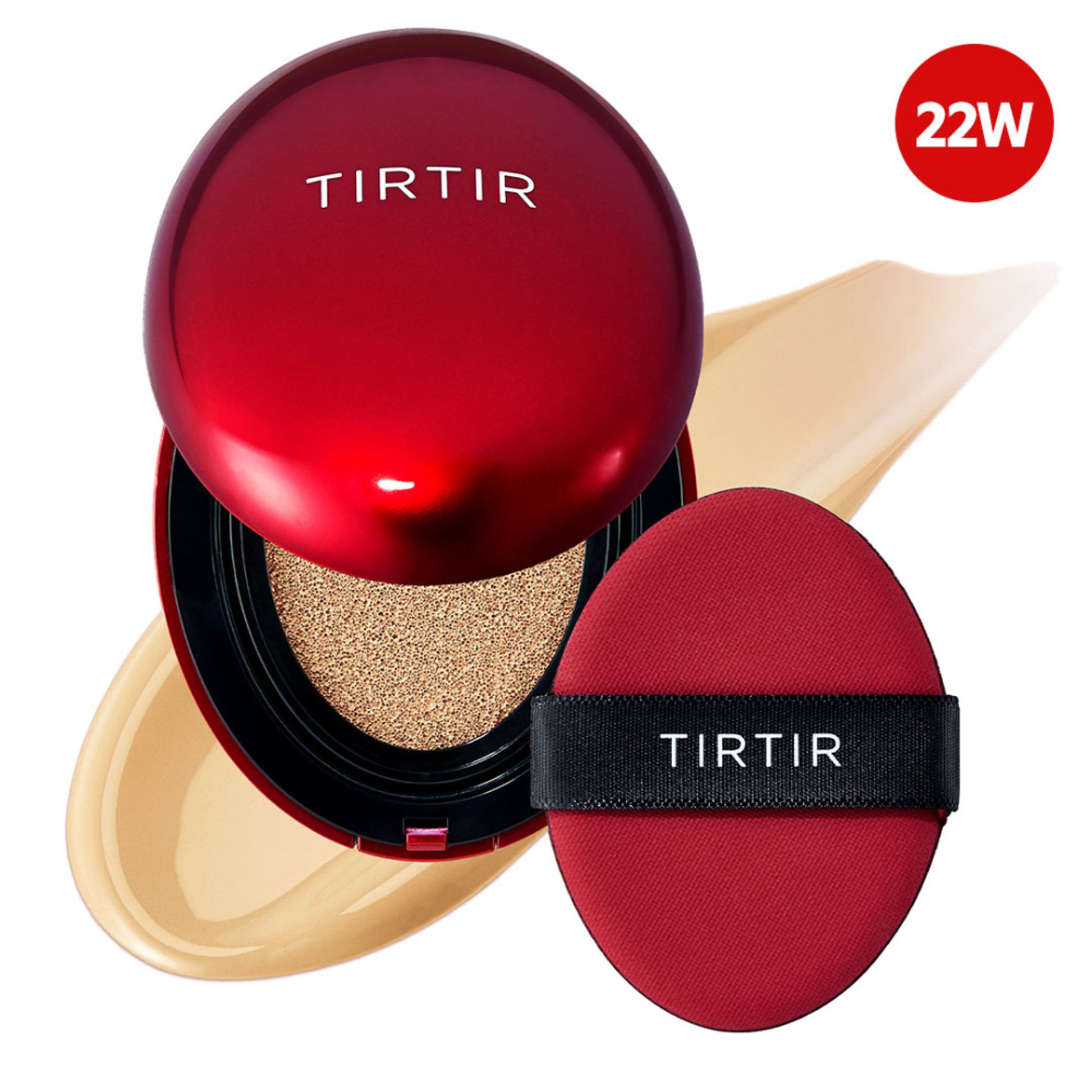 TIRTIR Mask Fit Red Cushion Foundation - 22W Sheer Beige