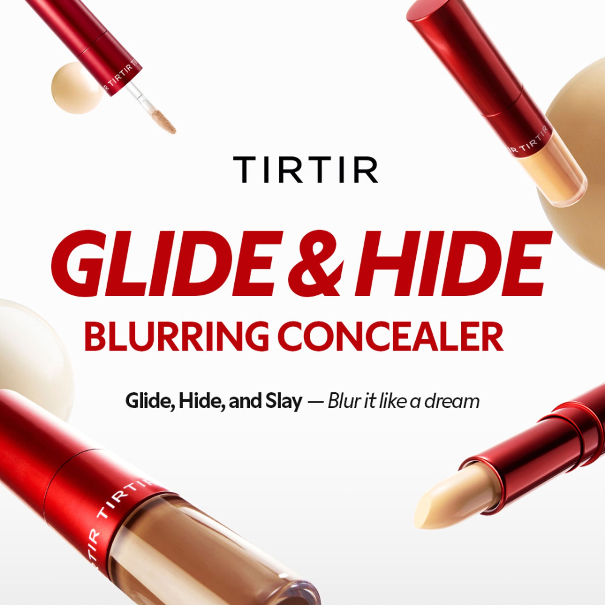 TIRTIR Glide & Hide Blurring Concealer - 6 O