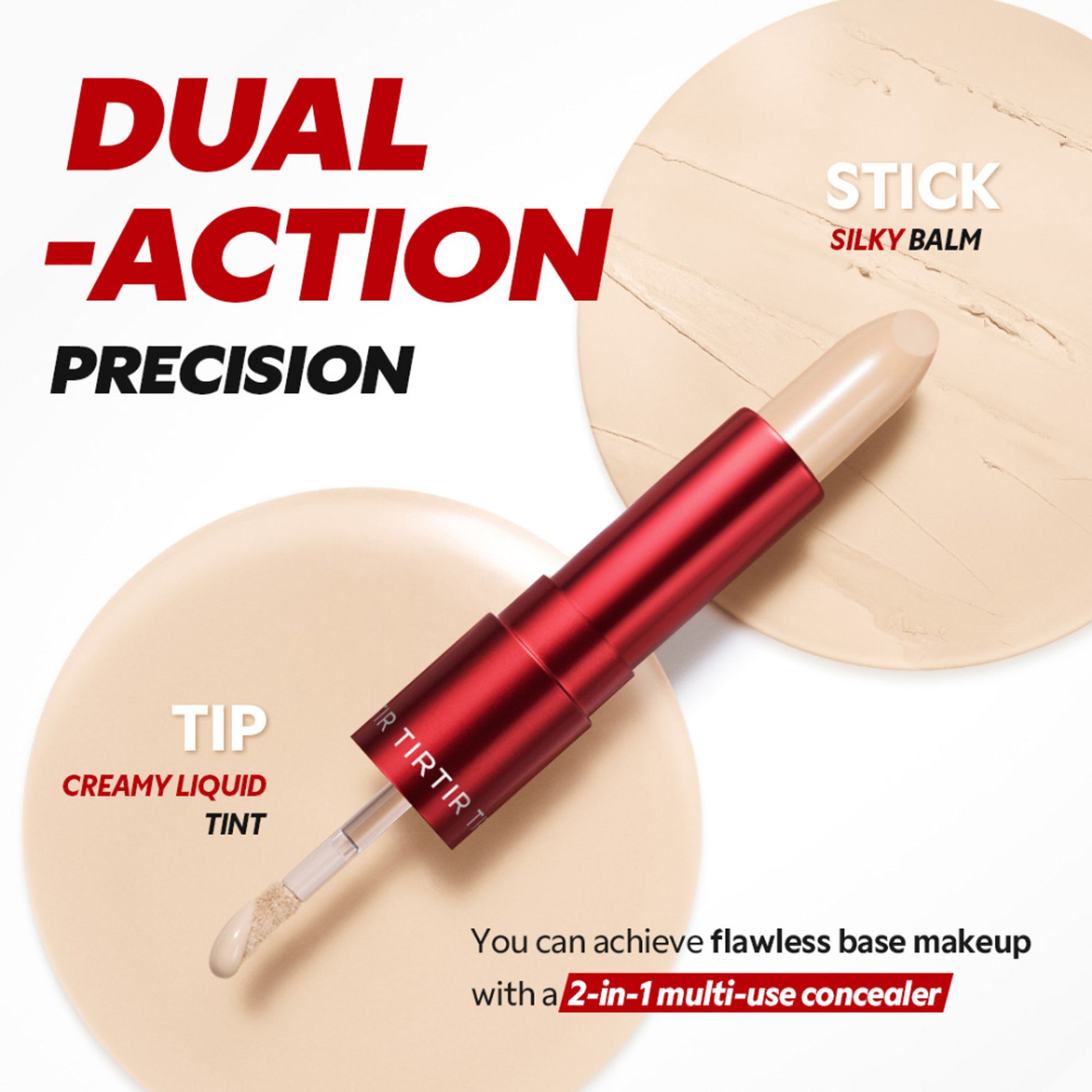 TIRTIR Glide & Hide Blurring Concealer - 6 O