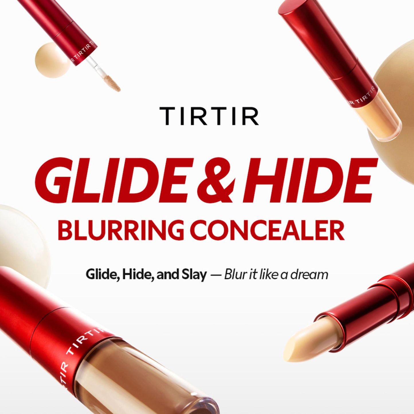 TIRTIR Glide & Hide Blurring Concealer - 9.5 N