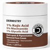 DERMISTRY Kojic Acid Face Cream Pigmentation Tan Removal Glowing Skin Whitening Lightening Fairness