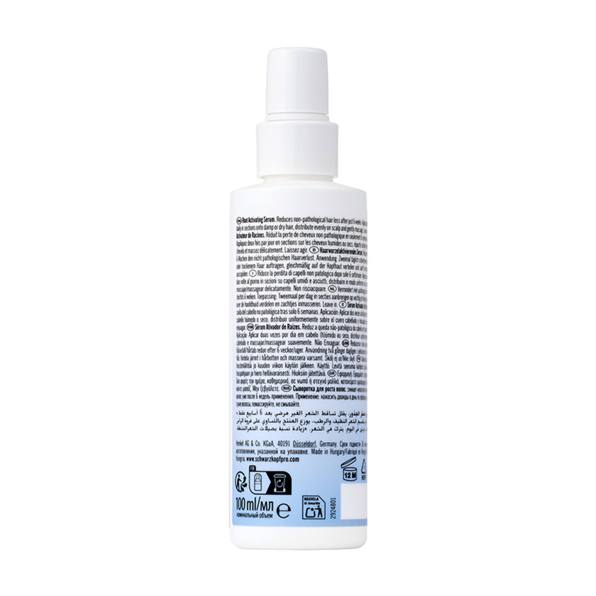 Schwarzkopf Professional Bonacure Root Activating Serum For Thinning Hair| Biotin & Guarana
