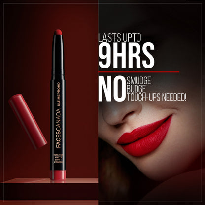 Faces Canada Ultime Pro HD Intense Matte Lips + Primer - Caramel N03