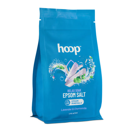 hoop Epsom Pure Salt For Foot Soak - Lavender & Chamomile