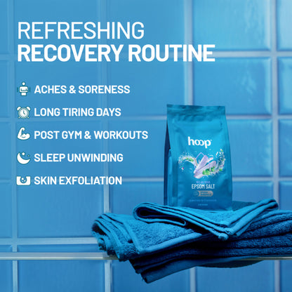 hoop Epsom Pure Salt For Foot Soak - Lavender & Chamomile