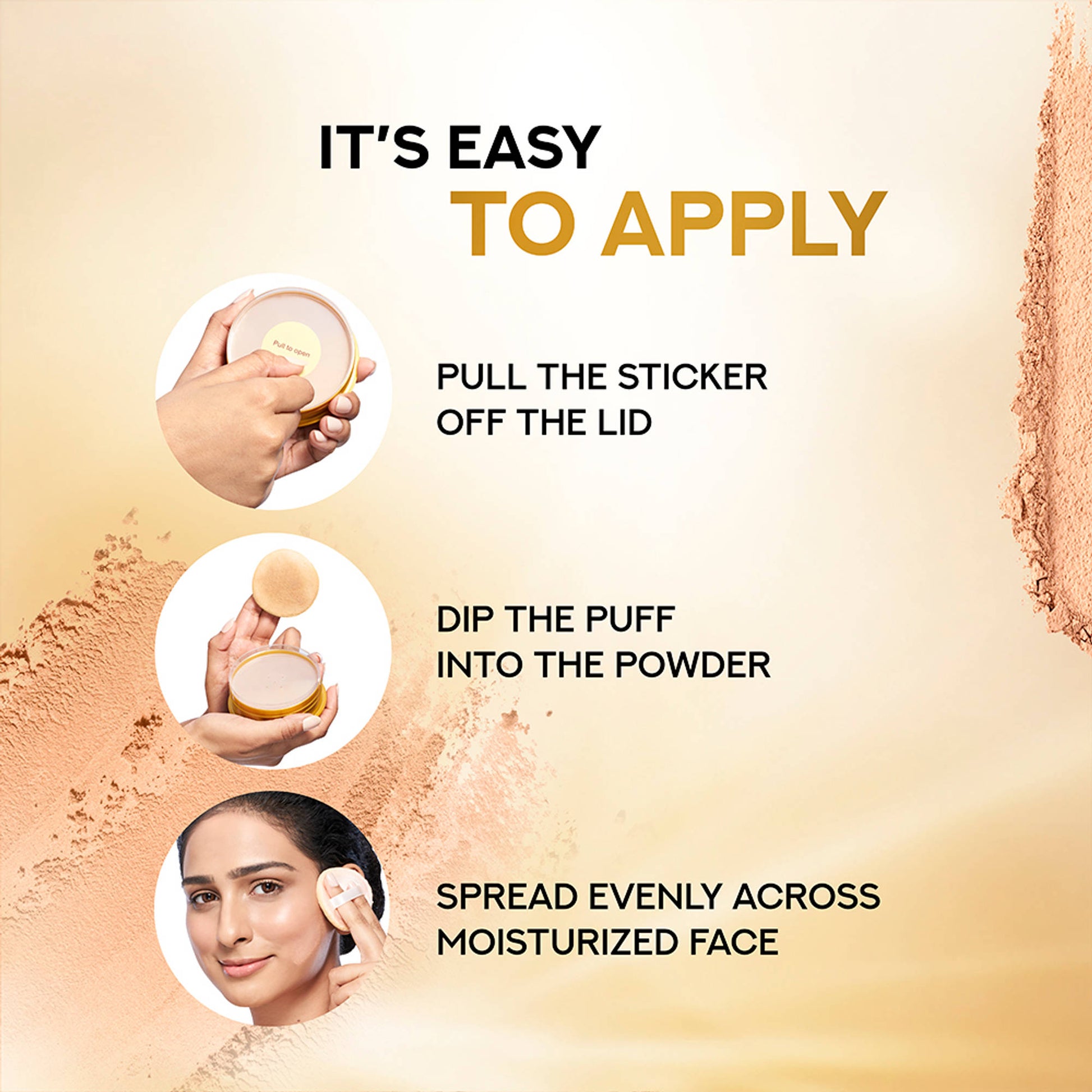 Ponds SPF 50 PA+++ UVA UVB Sunscreen Face Powder
