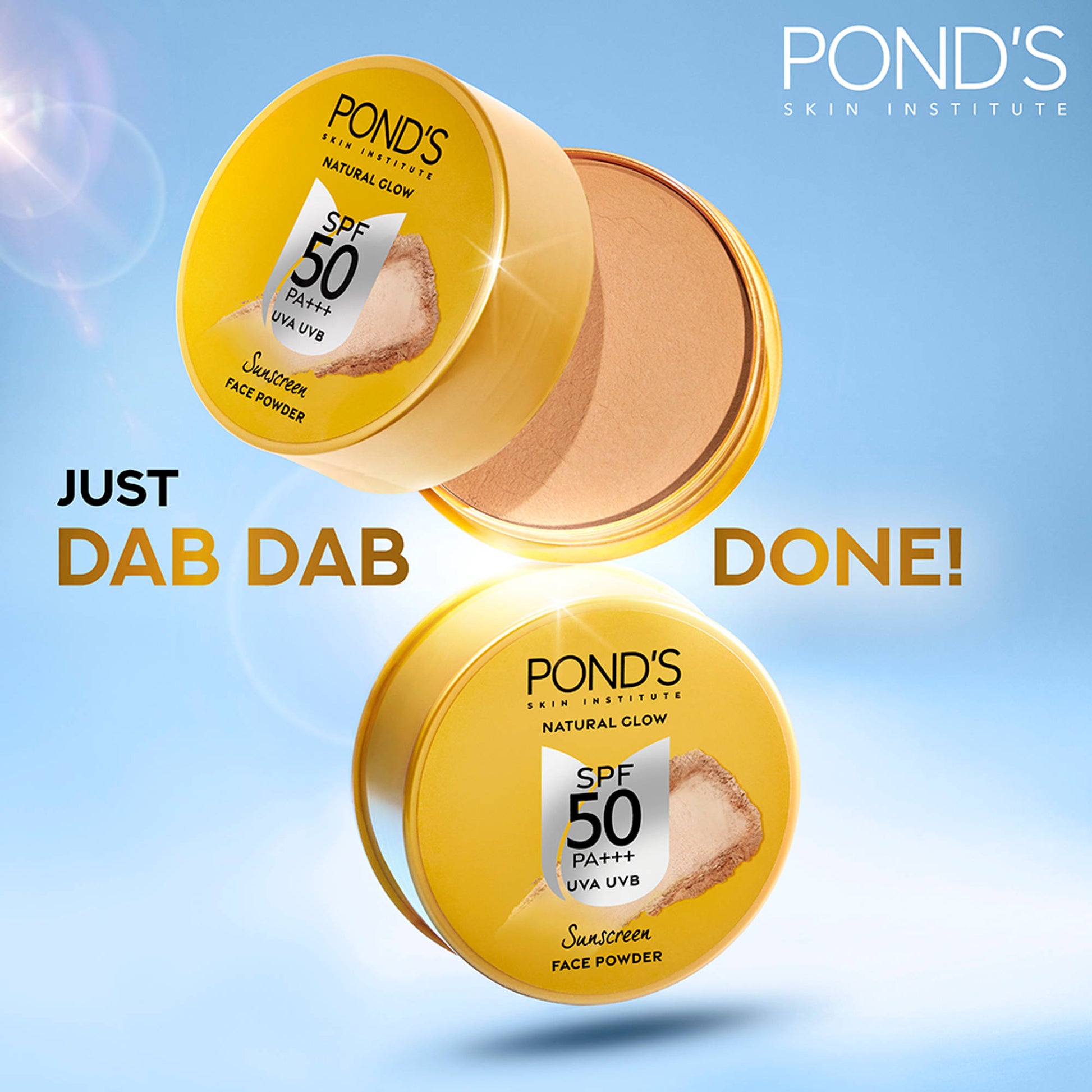 Ponds SPF 50 PA+++ UVA UVB Sunscreen Face Powder