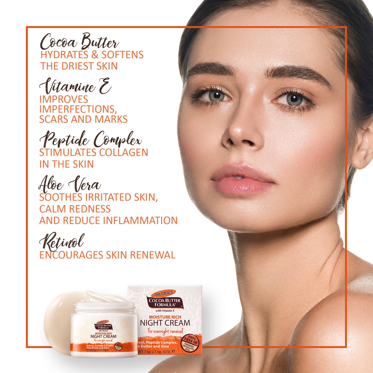 Palmer's Cocoa Butter Formula Moisture Rich Facial Night Cream