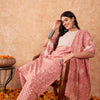 Dhiyona IE Floral Embroidered Regular Thread Work Cotton Kurta with Trousers & Dupatta