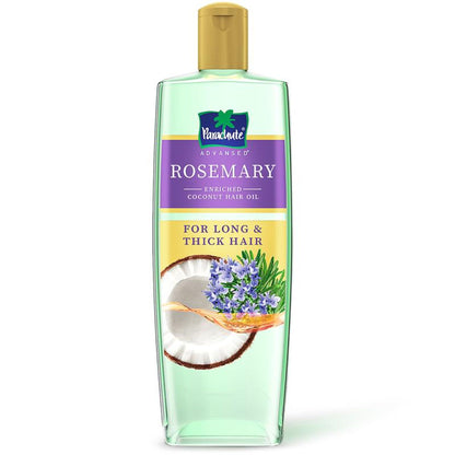 Parachute Advansed Rosemary Enriched Coconut Oil For Upto 2X Thicker Hair