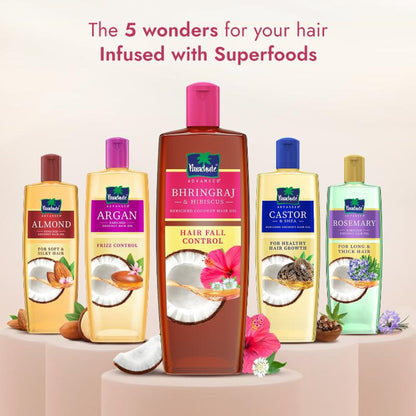 Parachute Advansed Bhringraj & Hibiscus Enriched Coconut Oil For Up To 10X Less Hair Fall