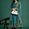 Dhiyona IE Ethnic Motifs Embroidered Pure Cotton Kurta with Trousers & With Dupatta