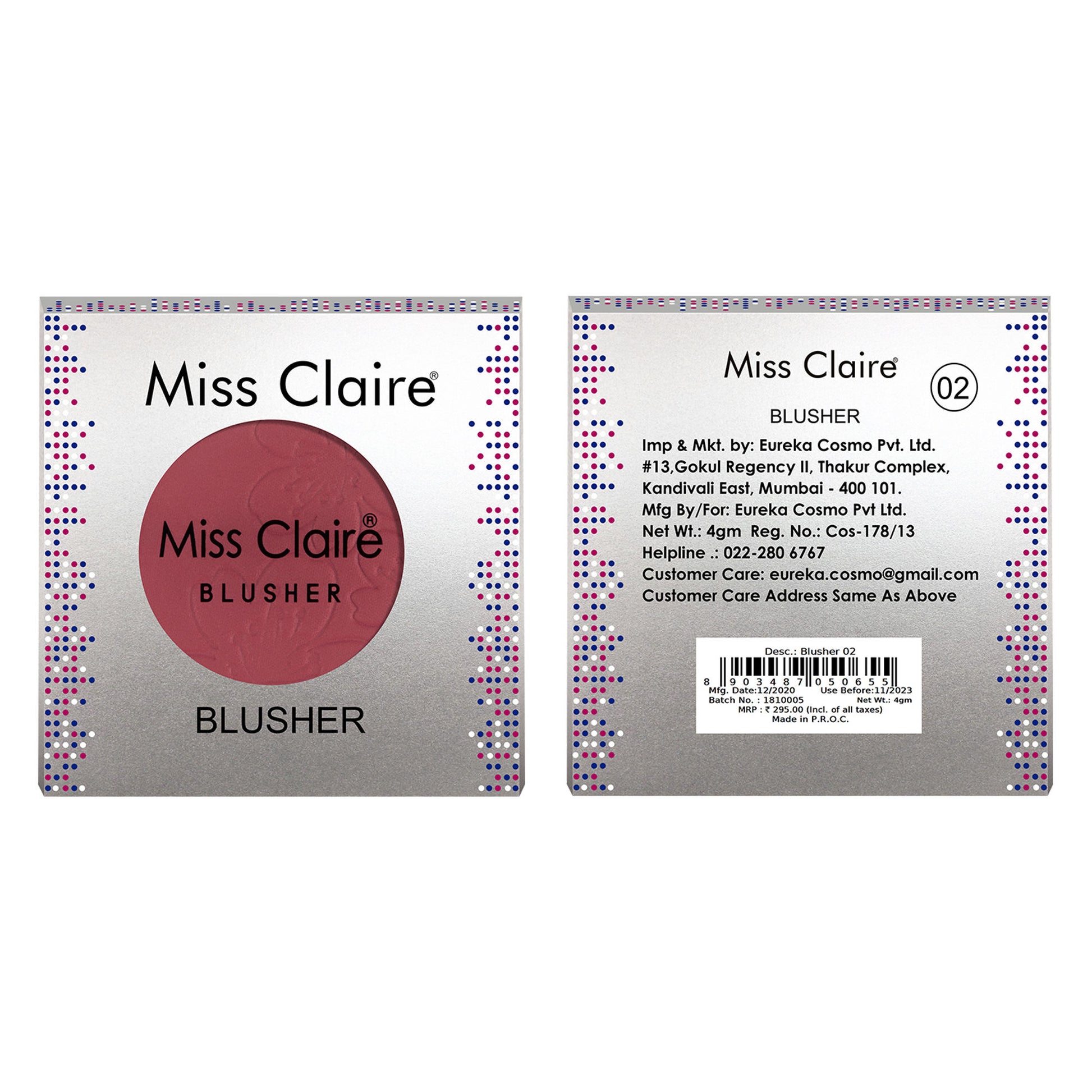 Miss Claire Round Blusher - 2