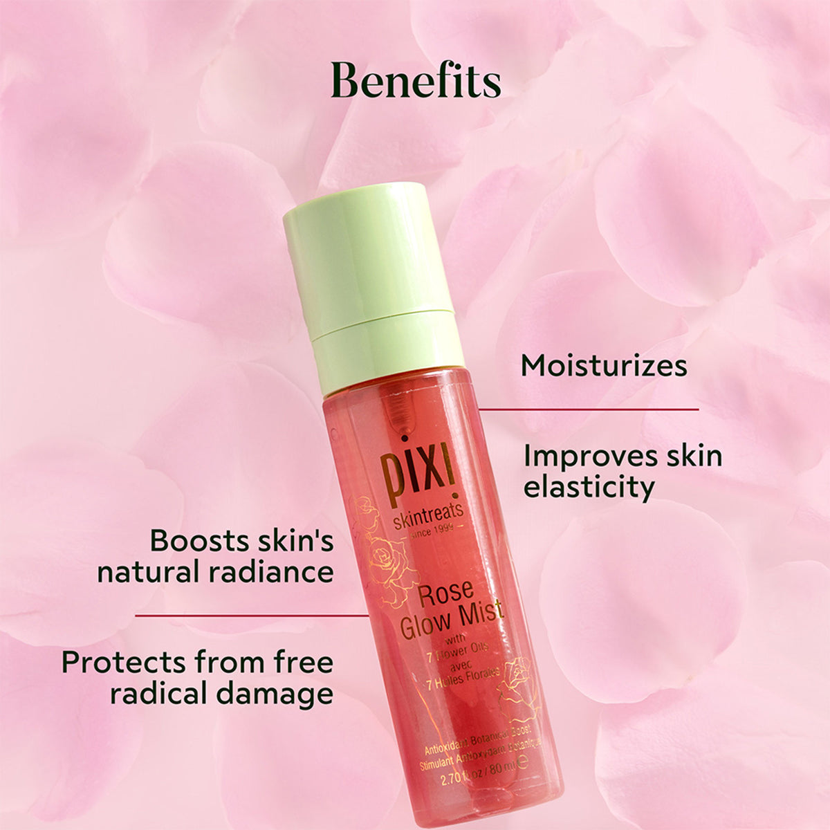 PIXI Hydrating Rose Glow Mist
