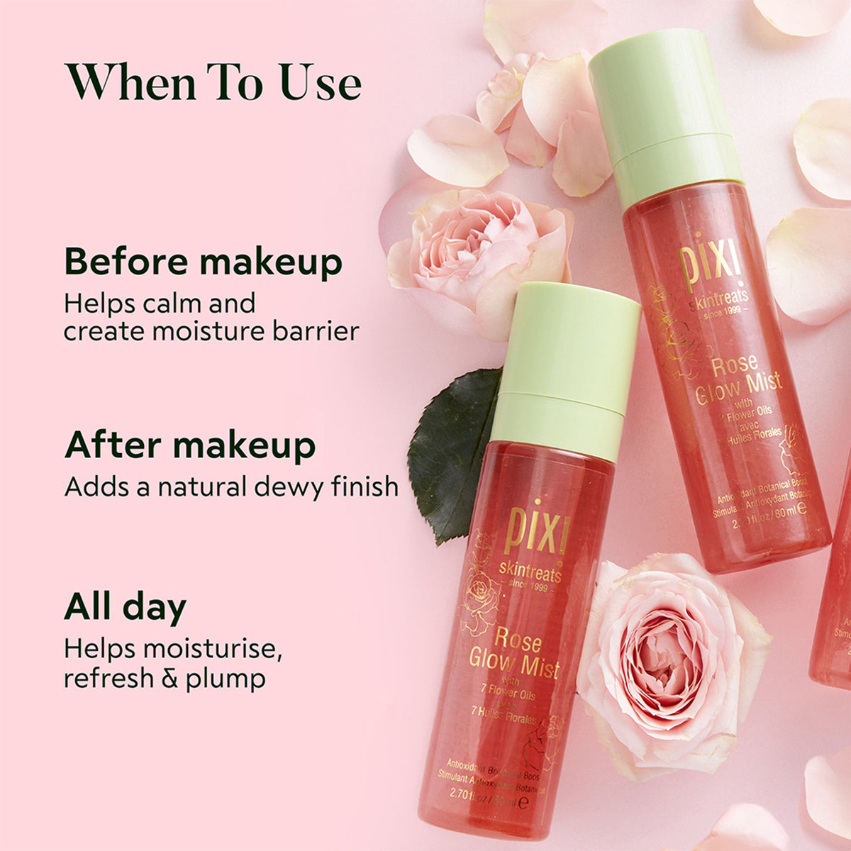 PIXI Hydrating Rose Glow Mist