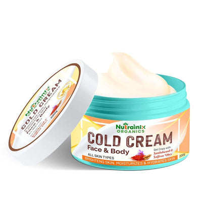 Nutrainix Organics Cold Cream With Sandalwood & Saffron Vibes