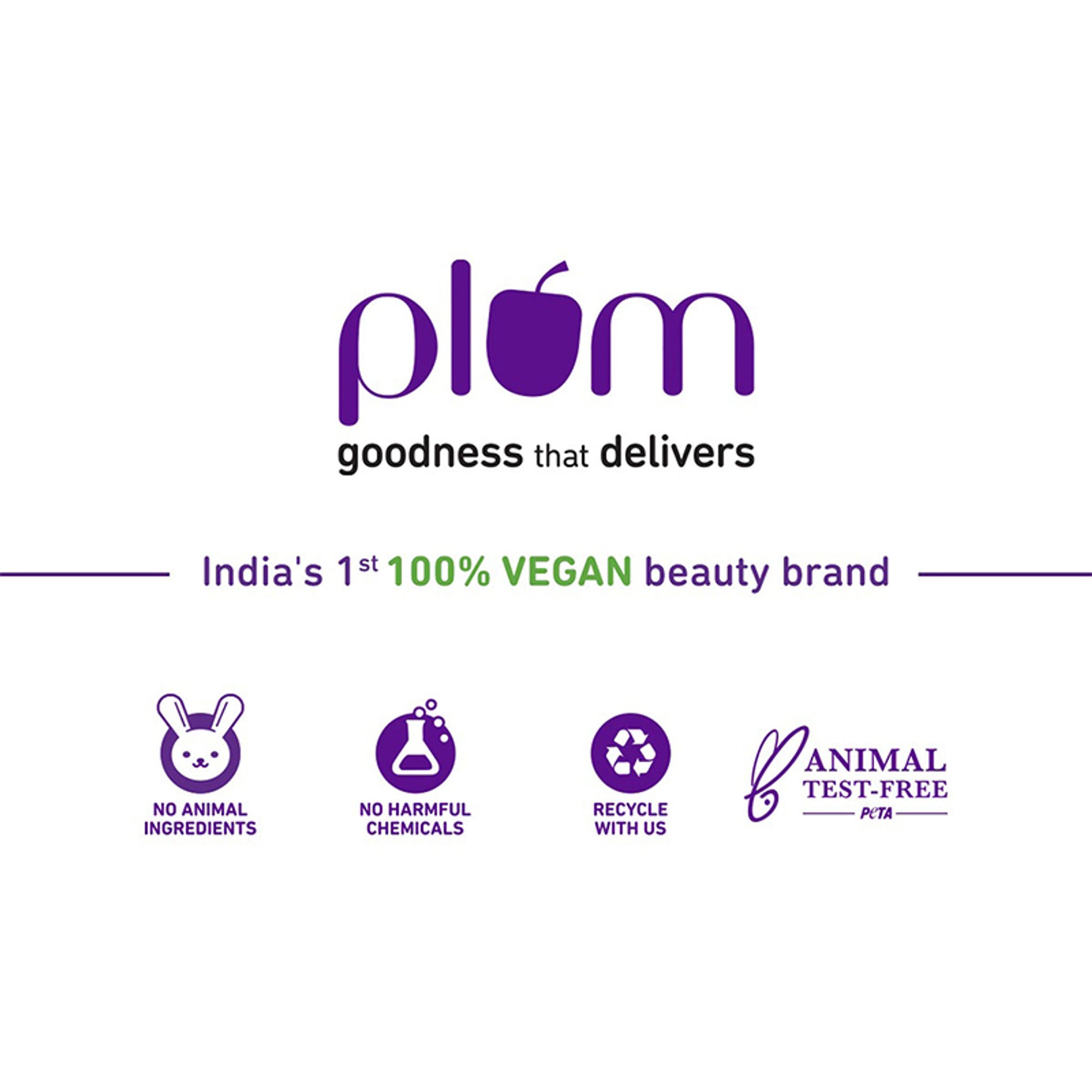 Plum Peptides Shampoo with Coconut Milk for Dry & Rough Hair 22x softer hair in 1 wash