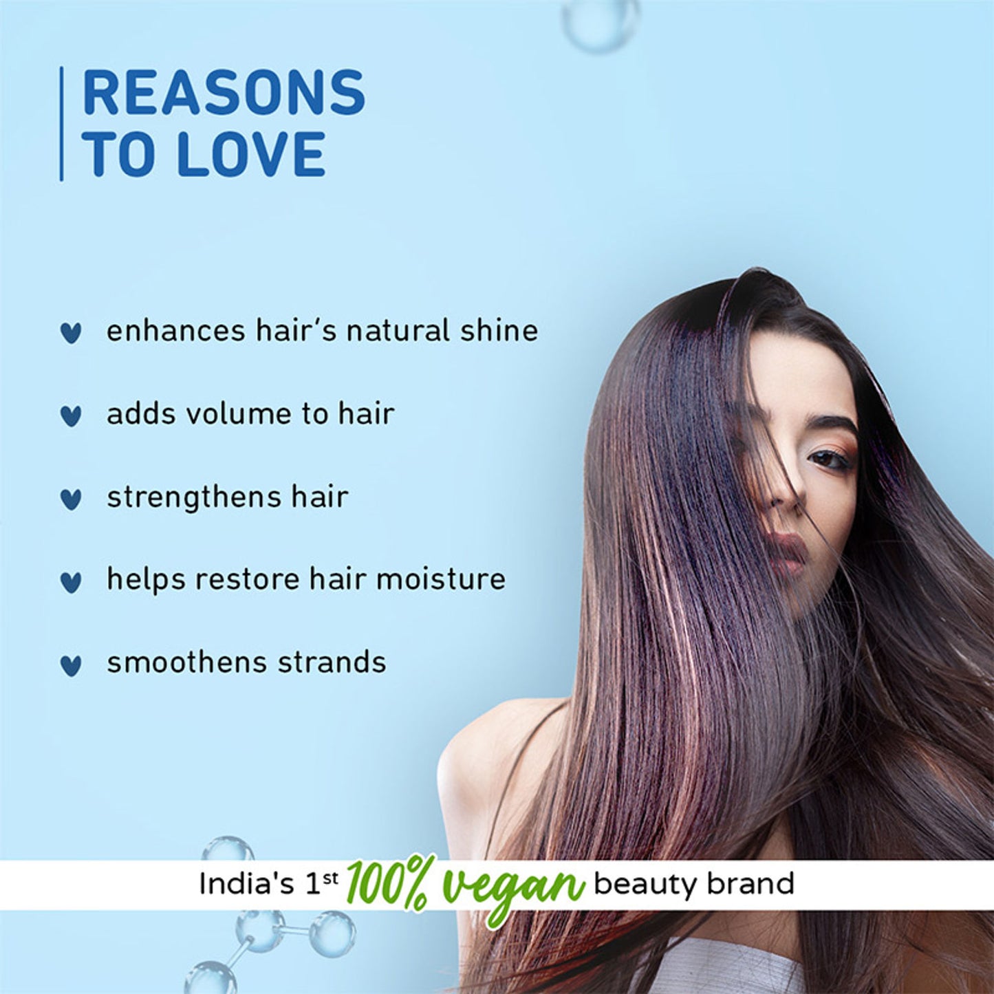 Plum Peptides Shampoo with Coconut Milk for Dry & Rough Hair 22x softer hair in 1 wash
