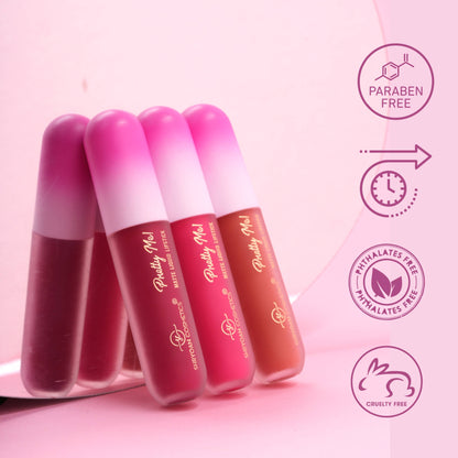 Shryoan Pretty Me! Liquid Matte Lipsticks & Lip Gloss - Peach