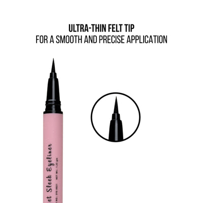 Shryoan Pro-Jet Sleek 24 Hours Stay Eyeliner - Black