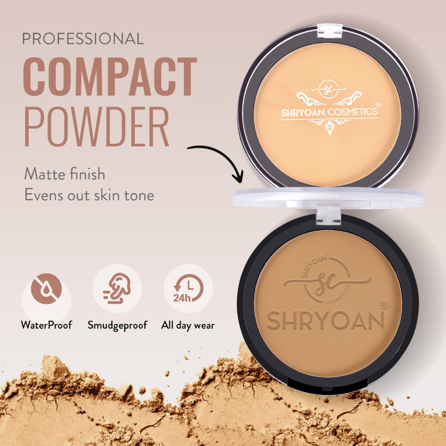 Shryoan Infinite Waterproof Compact Powder - 5